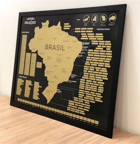 mapa do brasil de raspar